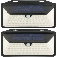 Solar Powered Led Wall Light 2 Pack