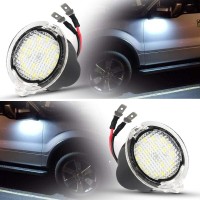 These LED Side Mirror Puddle Lights kit is a quick and easy way to dress up your vehicle and provide a brighter visibility to driver and passenger In just minutes you can replace the old puddle lights to make your vehicle with a modern look and enhance sa