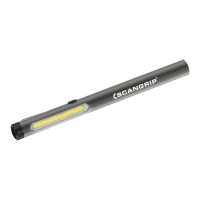 Scangrip Work Pen 200 R, Rechargeable Led Penlight, 200 Lumen, Dimmer Function, Slim Design, Built-In Magnets And Pocket Clip, Durable Aluminum Body, For Inspection Work