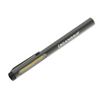 Scangrip Work Pen 200 R, Rechargeable Led Penlight, 200 Lumen, Dimmer Function, Slim Design, Built-In Magnets And Pocket Clip, Durable Aluminum Body, For Inspection Work