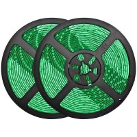 328Ft Green Led Strip Lights Waterproof Ip65 Led Strip Smd2835 Dimmable 600Leds 12V Green Led Strip Cuttable Cabinet Car Bar