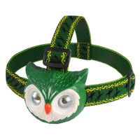 Dx Da Xin Green Owl Headlamps For Kids Stocking Stuffers Christmas Gifts For 3-10 Years Old Boys Girls Multiple Light Modes Kids Flashlight Apply To Camping, Running, Reading