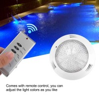 Simlug Submersible Lights With Remote Control, Ac12V 35W 360Led Rgb Waterproof Pool Light Multicolor Underwater Lamp For Underwater, Landscape, Garden, Fountains