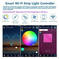 Inextstation Smart Rgb Wifi Led Controller 4Pin Output Compatible With Alexagoogle Home Assistantifttt Androidios For Smd 35