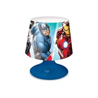 Pellecchia Colori Marvel Avengers Blue Table Lamp