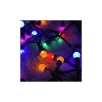 Lycklig Christmas Lights Outdoor 19Ft 70 Led Chritmas Globe String Lights With Pearlized Glass Bulb Vintage Christmas Lights Ul Certified Colored Christmas Tree Lights For Tree Decor