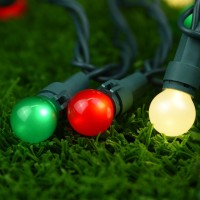 Lycklig Fairy Lights Plug In, Globe String Lights 70 Led Christmas Lights 19Ft Outdoor Indoor String Lights Multicolor Fairy Lights Ul Certified Christmas Lights For Bedroom Party Tree Holiday Decor