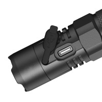 Nitecore Mh10 V2 Type-C Rechargeable Flashlight 1200 Lumens - Includes A Battery & Eco-Sensa Type-C Usb Cable