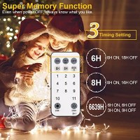 B-Right Icicle Lights Outdoor, 440 Led Icicle Christmas Lights Warm & Cool White 11 Modes Dimmable 2-In-1 With Remote Timer For Outdoor Eaves Garden Indoor Wedding Party Decor(33.79Ft 29V)