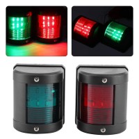 Navigation Signal Light,Pair Of Ip66 Signal Lamp Red Green Led Navigation Warning Light Replacement For Marine Boat Yacht 12V