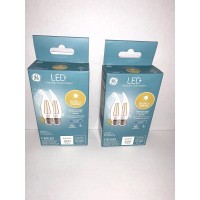 GE Lighting LED Light Bulb Daylight DusktoDawn 500 Lumens 5Watts 2Pic