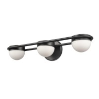 Nelly 22'' Wide 3-Light Vanity Light - Matte Black