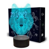 This color changing lamp animal creates a visual emphasis in the interior of your bedroom living room kids room office shop bar or creative space Get 1 for your children in Christmas as a gift Why Choose Our 3D Night Lamp 1 The light changes 7 different c