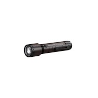 Ledlenser P7R Signature 2000 Lumens Rechargeable Waterproof Zoomable Led Torch Light Torch 330 Meters Long Life Up To 90 Hours With Magnetic Charging Cable - Espresso Brown