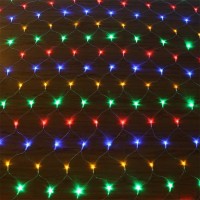 Twinkle Star 360 Leds Christmas Net Lights, 12Ft X 5Ft 8 Modes Low Voltage Connectable Mesh Fairy String Lights For Xmas Trees, Bushes, Wedding, Party, Outdoor Garden Decorations (Multicolor)