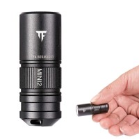 220 Lumens Tiny Micro Usb Rechargeable Mini Keychain Flashlight Ipx8 Waterproof