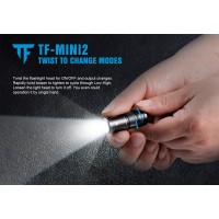 220 Lumens Tiny Micro Usb Rechargeable Mini Keychain Flashlight Ipx8 Waterproof