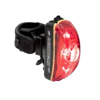 Niterider Cherrybomb 100 Rear Bike Light Led Alkaline Battery Power Bicycle Taillight Water Resistant Road City Commuting Cyclin