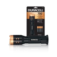 Duracell 700 Lumen Aluminum Focusing Flashlight For Everyday Use - Ultra-Light And Easy To Carry Design With 3 Modes And 3-Aaa Batteries Included. Great For In-Door & Out-Door Use