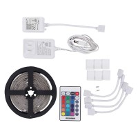 Sylvania Led Remote Control Mosaic Flexible Light Strip Starter Kit, 16 Color Options, Dimmable, 10 Feet - 1 Pack (65482)