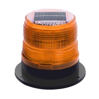 Risoon Solar Strobe Warning Safety Flashing Lightceiling Strobe Light With Strong Magnetic Base Waterproof For Construction T