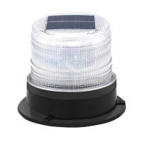 Risoon Solar Strobe Warning Safety Flashing Lightceiling Strobe Light With Strong Magnetic Base Waterproof For Construction T