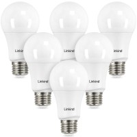 Linkind Dimmable A19 Led Light Bulbs, 75W Equivalent, E26 Base, 5000K Daylight, 13W 1150 Lumens 120V, Ul Listed Fcc Certified, Pack Of 6