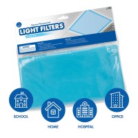 CLASSROOM LIGHT FILTERS 2X2 BLUE