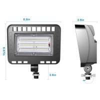 Lightdot 70W LED Flood Lights with Knucle100277v 2Pack