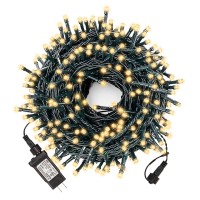 Xunxmas Bright Christmas Lights Outdoor 300 Led String Lights, 100Ft Connectable 8 Modes Christmas String Lights Tree Lights For Home, Party, Holiday, Indoor Xmas Decorations Warm White