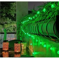 Xewea Solar Christmas Lights Outdoor 16 Colors 66 Led 39Ft Waterproof Christmas String Lights With 20 Modes Remote Solar Powered Crystal Globe Lights For Garden Home Party Christmas Decorations