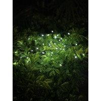 Magicnight Short Mini Garden Lights Solar Powered Waterproof Fairy Lights Outdoor Garden String Green Wire Warm White 5M 50Led