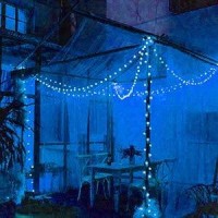 Brightown Solar String Lights Outdoor 60 Led 356 Feet Crystal Globe Lights With 8 Lighting Modes Waterproof Solar Powered Pati