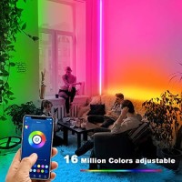 Dalattin Led Strip Lights 65.6Ft Rgb 5050 Color Changing Led Lights For Bedroom Music Sync Smart App And Remote Control For Home Dorm Room Party Decoration