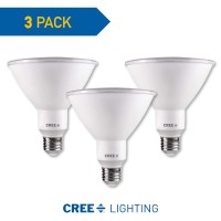 Cree Lighting Par38 Weatherproof Outdoor Flood 150W Equivalent Led Bulb 40 Degree Flood 1500 Lumens Dimmable Daylight 5000K