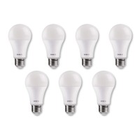 Cree Lighting, Ta19-16027Mdfh25-12De26-1-11007S-T, A19 100W Equivalent Led Bulb, 1600 Lumens, Dimmable, Soft White 2700K, 25,000 Hour Rated Life, 90+ Cri 7-Pack