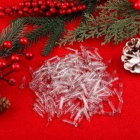 Aodaer 500 Pieces Clear Mini 2.5 Volt Replacement Light Bulbs, 0.17 Ampere, 0.42 Watt For Christmas Trees Decorative Light