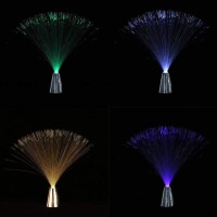 Chiciris Led Fiber Optic Lamp Color Changing, Fiber Optic Light Battery Operated Table Lamp Room Decoration, Led Fiberoptics Light Toy Use For Mood Lighting(Style 1)