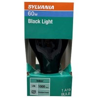 Sylvania 60 Watt Black Light Bulb 3 Pac