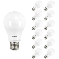 Linkind Dimmable A19 Led Light Bulbs, 60W Equivalent, E26 Base, 5000K Daylight, 9.5W 840 Lumens 120V, Ul Listed Fcc Certified, Pack Of 12