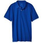 The Childrens Place Boys Uniform Pique Polo Shirt, Renew Blue, Xxl 16 Us