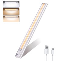 Dfgotop Closet Light 160Led Motion Sensor Closet Light 1535In Motion Sensor Light Strip, Closet Lights Wireless Night Light Rechargeable Light Strip For Kitchen Hallway Stairs Wardrobe, 1Pcs