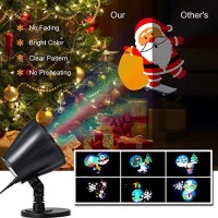 Fanlide Christmas Decorations Light Projector, Rotating Multi-Images Projection Light,Waterproof Led Projector Lights,Indoor Outdoor Holiday Party All Saints Day Decoration