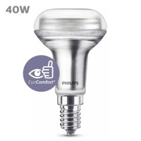 Philips Led Premium Classic R50 Reflector Light Bulb [E14 Small Edison Screw] 2.8W - 40W Equivalent, Warm White (2700K), Non Dimmable