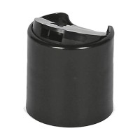 20/410 Black Disc Caps Dispensing Press Cap Bottle Closure Top 20-410 (Pack Of 100)