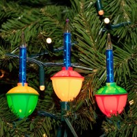 Novelty Lights 3 Light Traditional Christmas Bubble Light Replacement Pack Blue 3 Pack