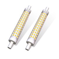 Lustaled R7S Led Bulb 118Mm 10W 1300Lm Day Light 6000K 110130V J118 J Type Linear Double Ended 100W Halogen Equivalent For Floo