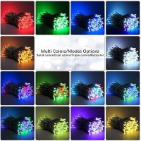 Brizled Rgb Christmas Lights 66Ft 200 Led Color Changing Christmas Light With Remote Dimmable Christmas Lights Outdoor Indoor