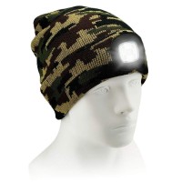 Beanie Hat With Light, Usb Rechargeable Led Knitted Lighted Hat, Easter Gifts For Men Dad Him Women Her, Unisex Lighted For Walking At Night,Fishing,Camping,Hunting Green