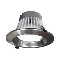 The NICOR CLR8Select is a complete 8inch recessed LED downlight system built to commercial grade specifications The canless design allows for direct installation into drywall ceiling grids or existing mounting frames bypassing the need for a recessed hous